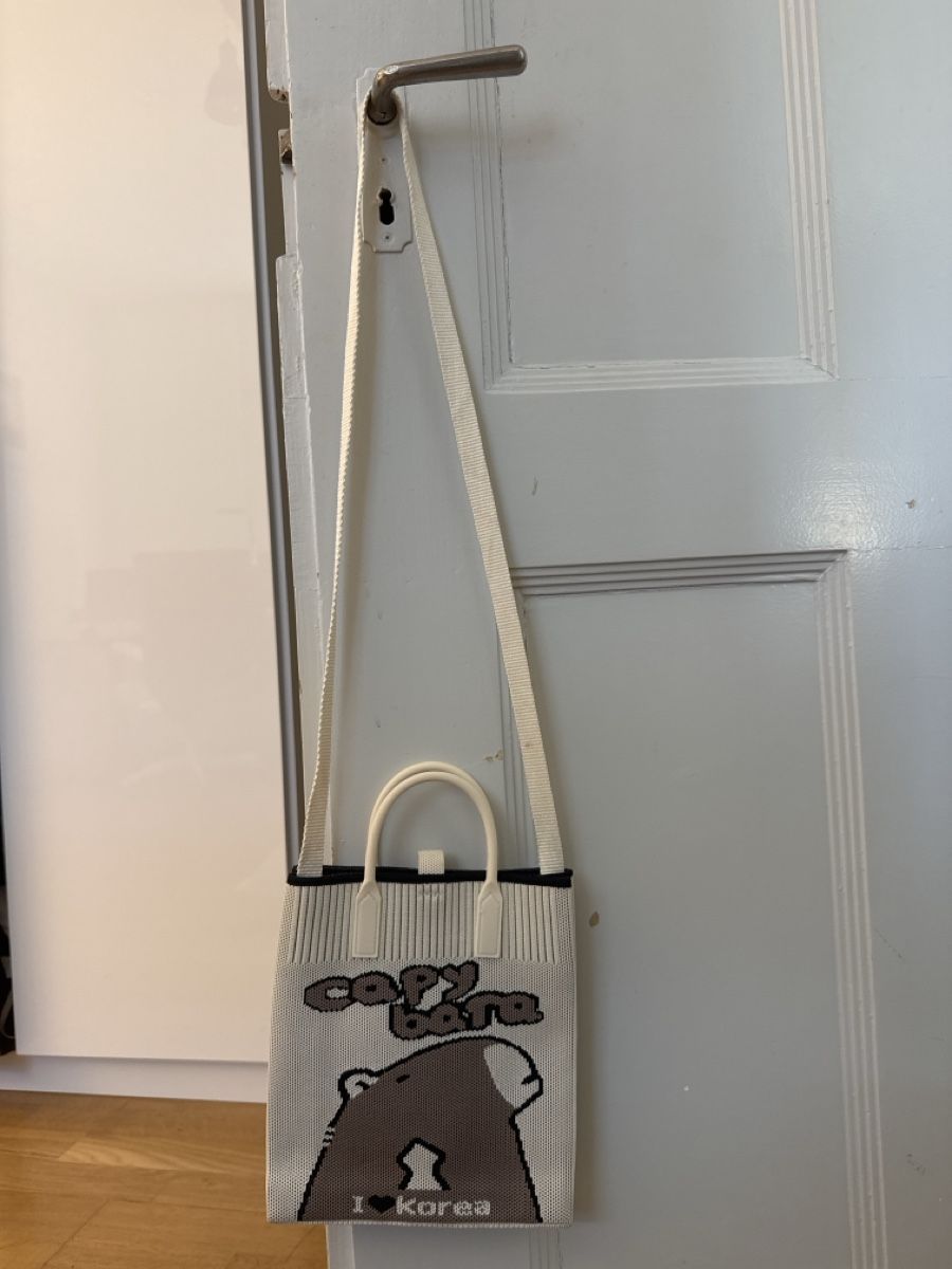 Borse & Zaini: Cute Korean-Style "Cappy Bara" Knit Cross Bag - Spring! – Nuovo (secondo la descrizione) da Zürich venduto da queennn