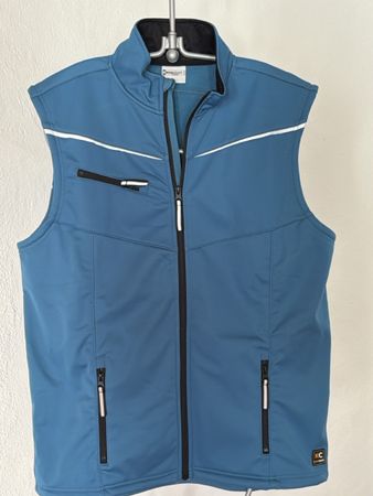 Softshellveste blau Grösse 52 guter Zustand