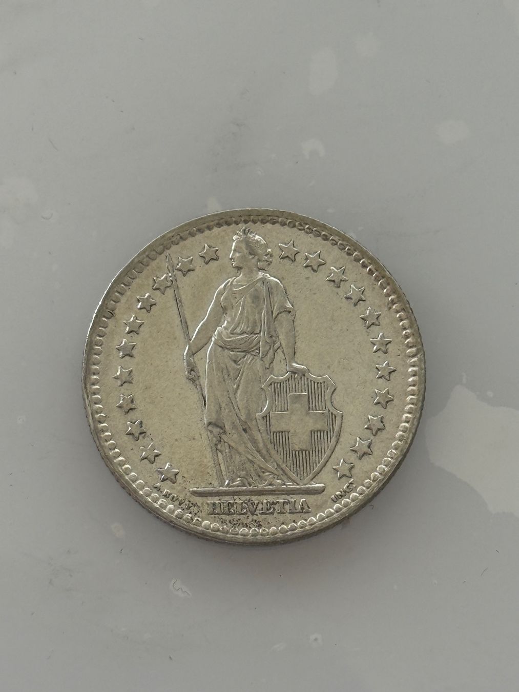 Alle Münzen: 2 Franken 1953  Rar – Gebraucht aus Wallisellen von SWISS_SILVER1 1