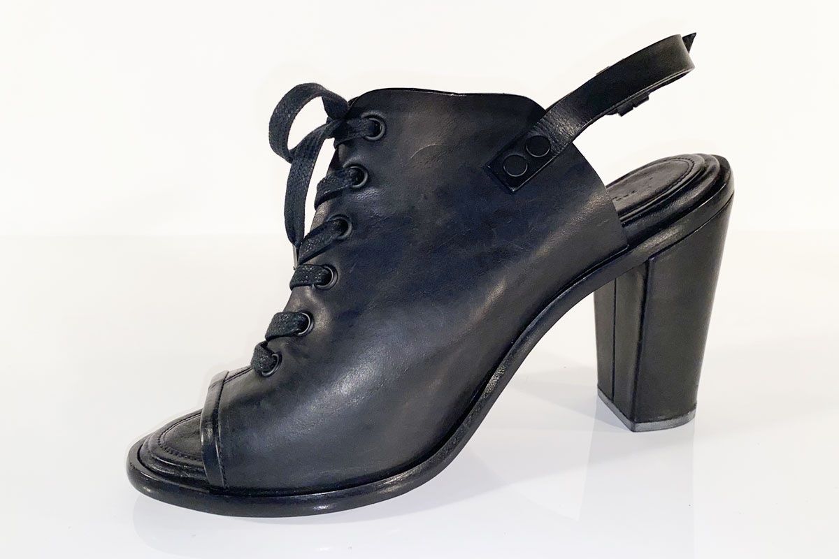 Scarpe da donna: Rag & Bone Sandalen Pumps, Leder, schwarz, Gr. 41 – Usato da Ballwil venduto da ClassicGallery 4