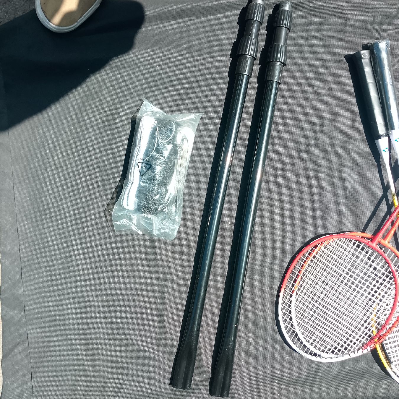 Schläger: Schildkröt Badminton Netz Set mit 4 Rackets  – Neu (gemäss Beschreibung) aus Luzern von toenu23 6