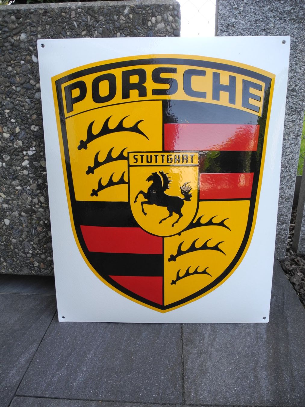 Porsche Insegne: TOP PORSCHE EMAILSCHILD – Nuovo (secondo la descrizione) da Reinach AG venduto da Huckleberrysix 2