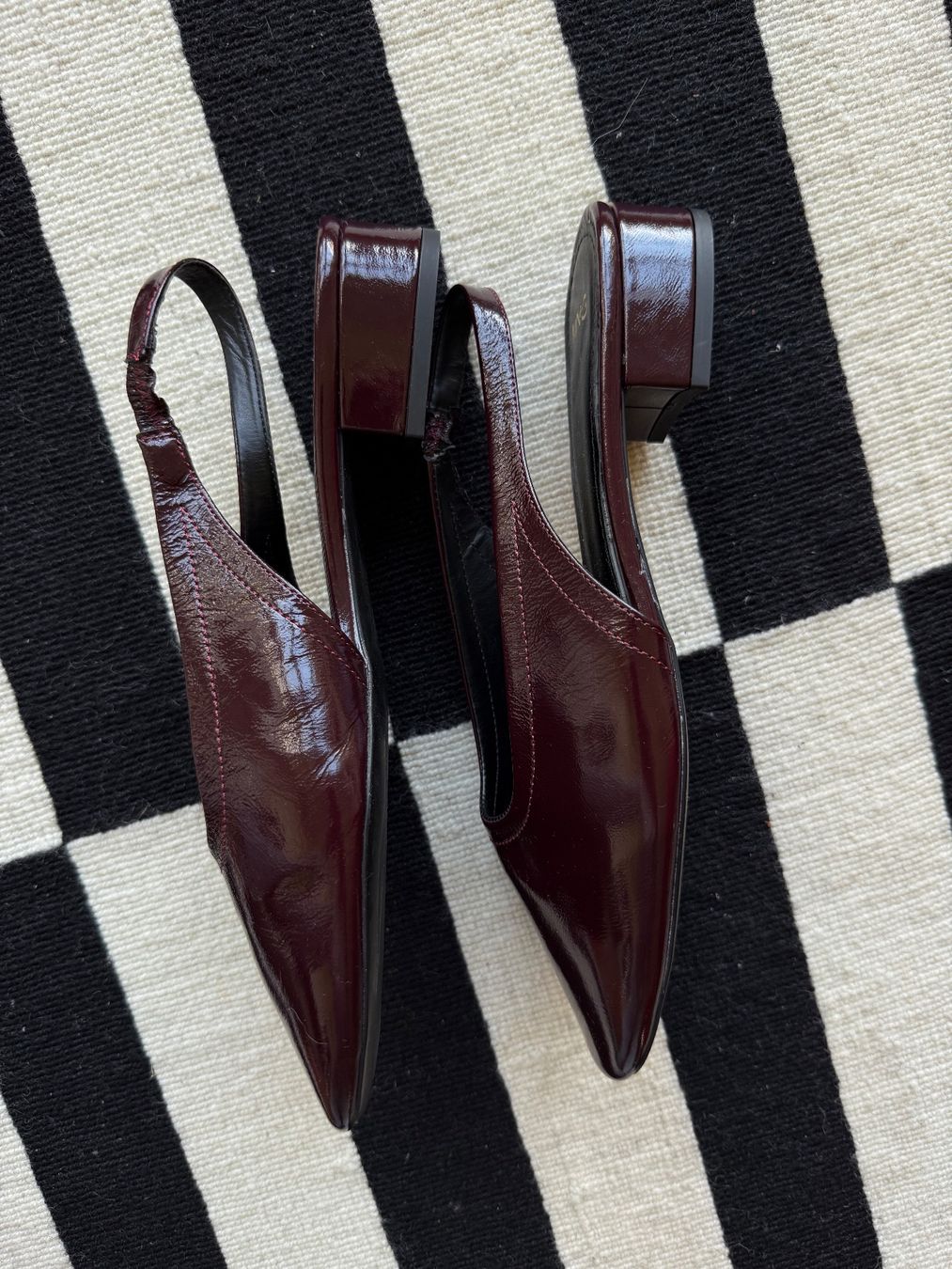 Mango Scarpe da donna: Leder Ballerinas Weinrot | Mango | 38/39 – Nuovo (secondo la descrizione) da Zürich venduto da CSL 2