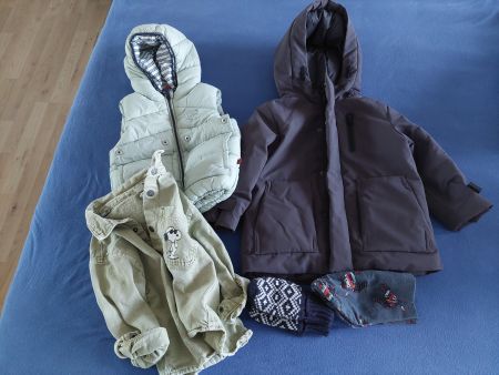 5 TEILIGES JUNGEN KLEIDERPAKET GR. 86/92