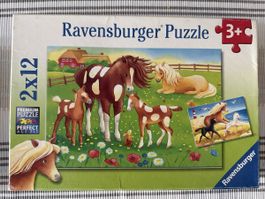 2 Puzzle x 12 Teile „Rössli“