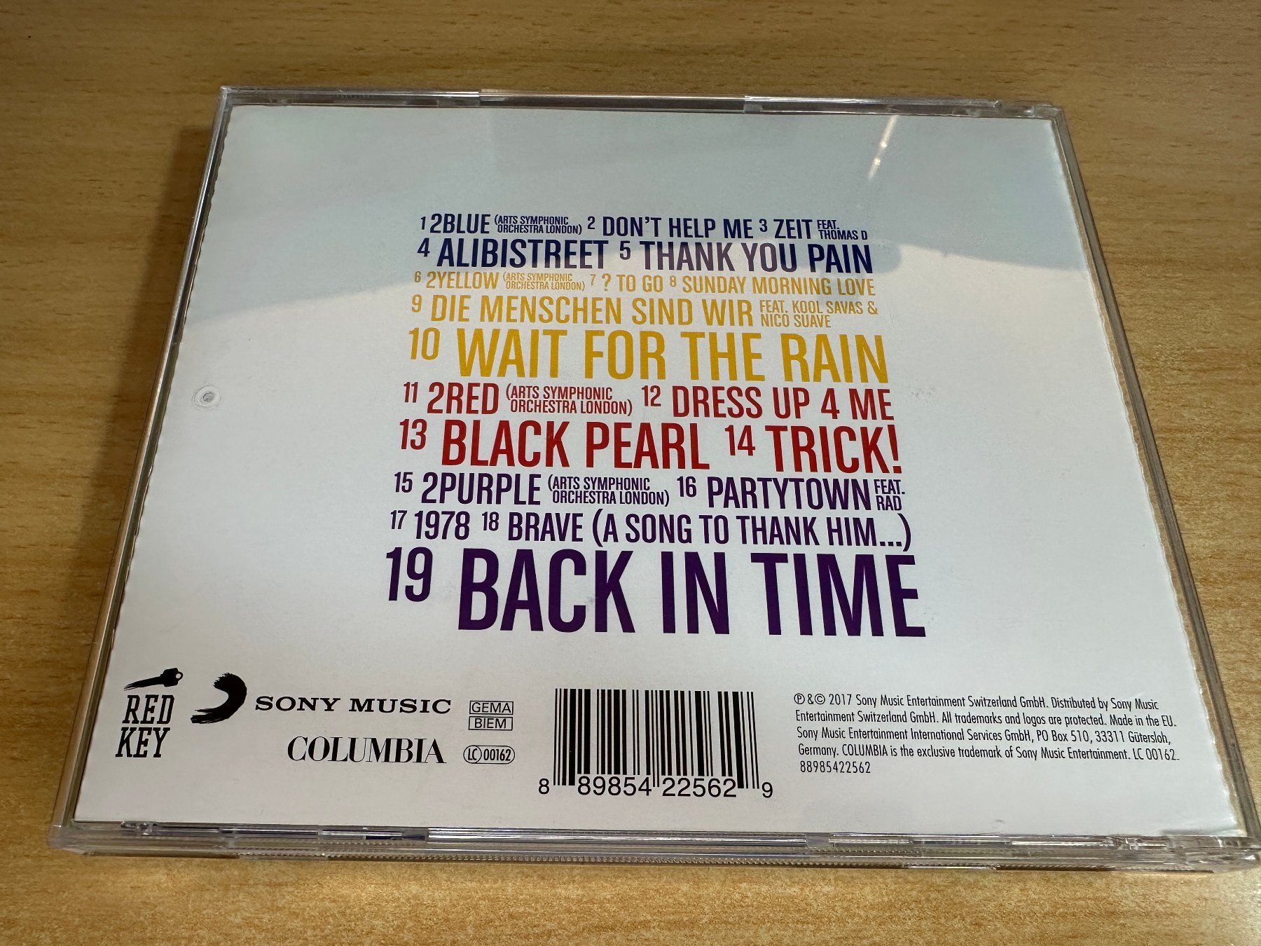 CD: D8 Seven – 4COLORS – Usato da Rikon im Tösstal venduto da Alpenmutz 1