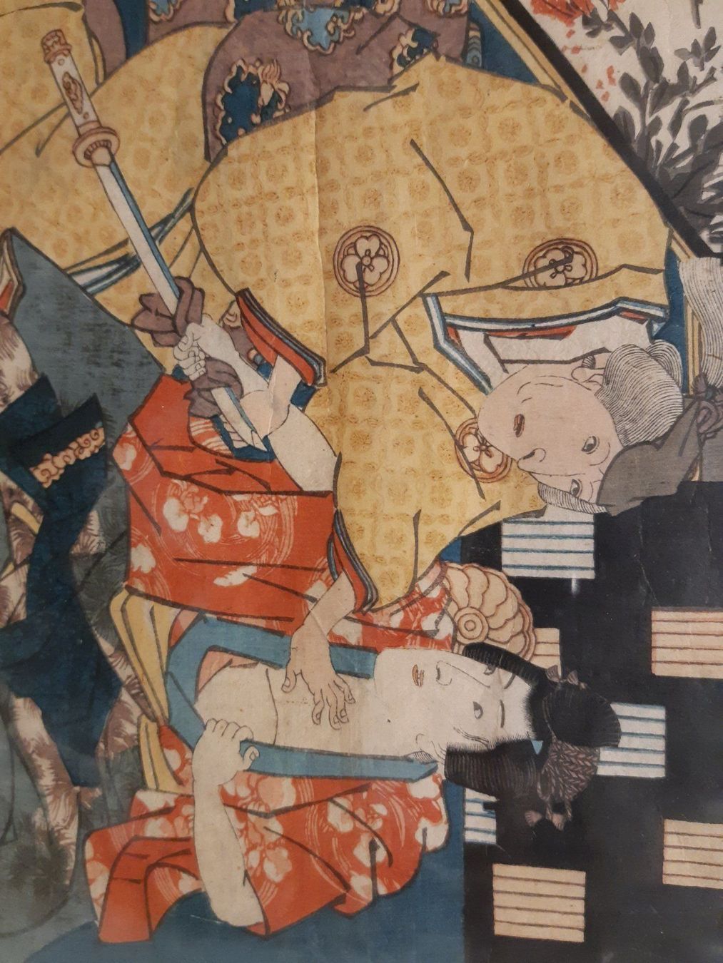 Dipinti: belle estampe originale de Kunisada. – Usato da Lausanne venduto da leneko 2