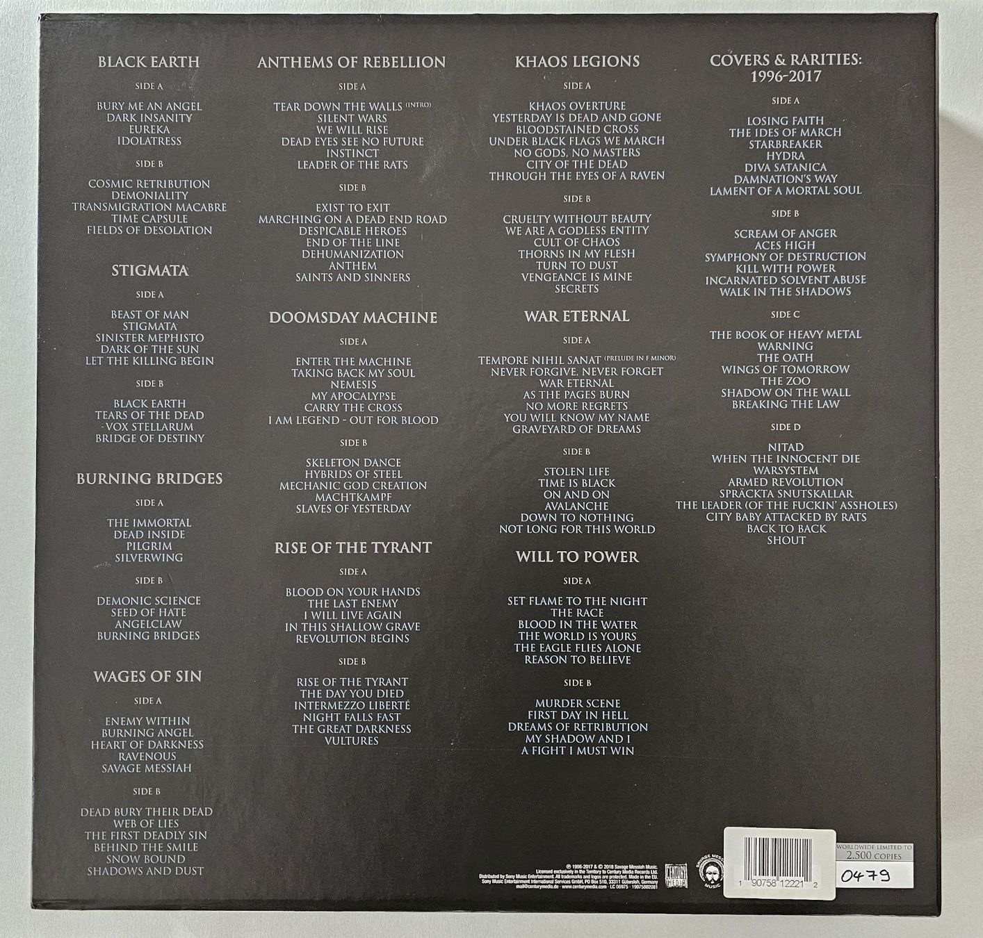 Dischi in vinile: Arch Enemy - 1996 - 2017 - LTD. Picture Disc Edition – Nuovo (secondo la descrizione) da Lenzburg venduto da Pa_hcs 1