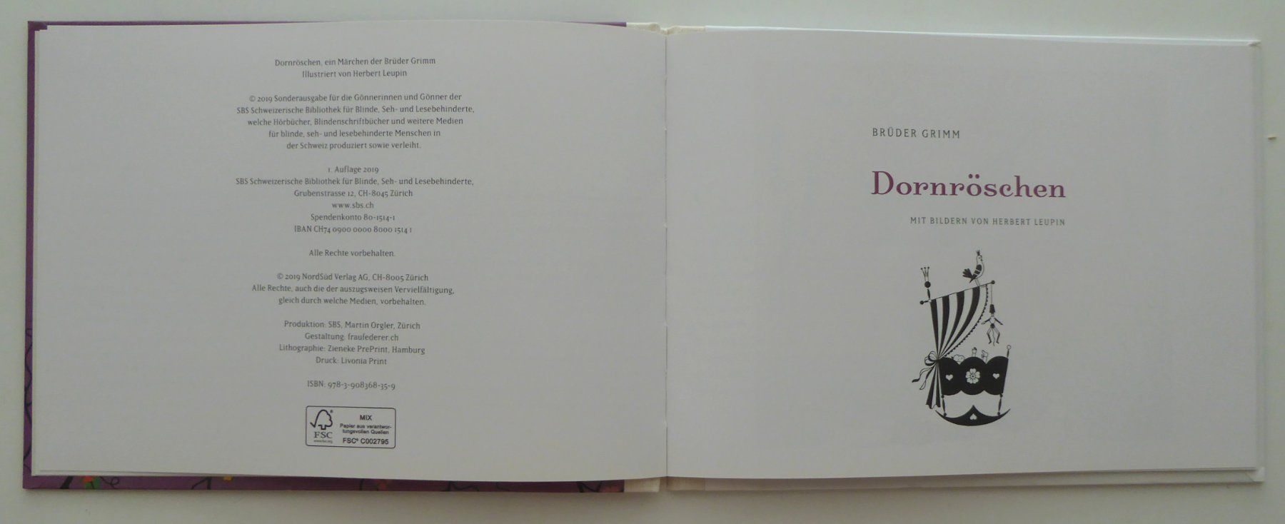 Bücher: Märlibuch Dornröschen – Gebraucht aus Aesch BL von Kauri1 1