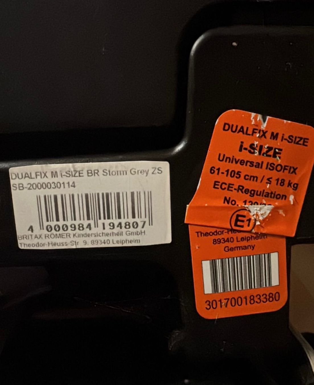 Britax Römer Auto-Kindersitze: Römer Kindersitz – Gebraucht aus Kappel SO von Bluecell 2
