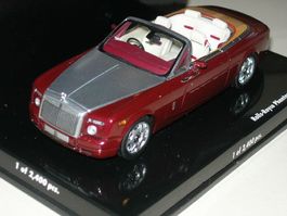Rolls-Royce Pfantom Drophead rot * Minichamps 1:43