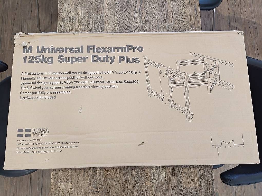 Supporti a parete: M Universal Flexarm Pro 125kg Super Duty Plus – Usato da Sumiswald venduto da inf_r9tx 4