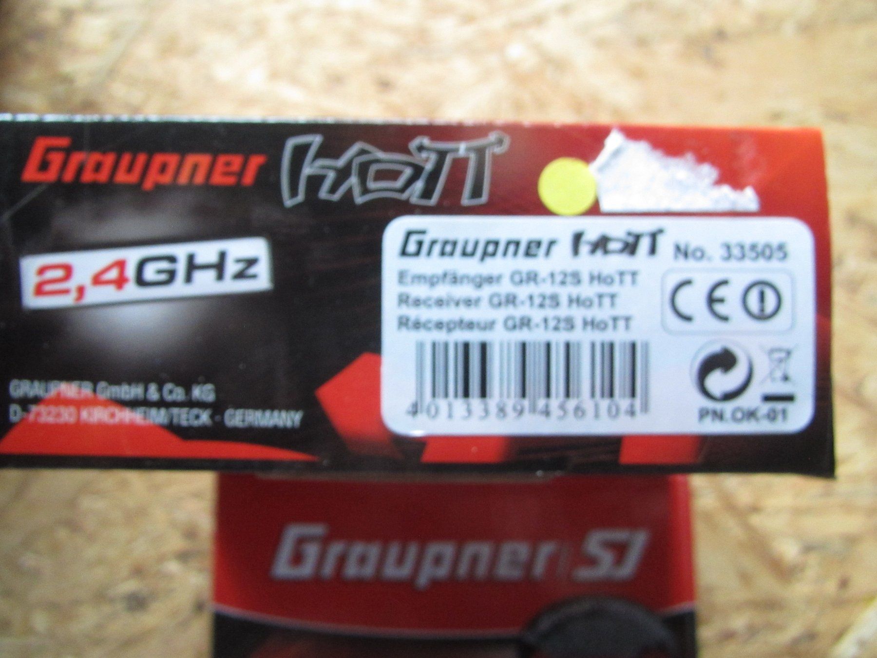 Graupner Fernsteuerungen: Graupner Empfänger Hott – Neu und originalverpackt aus Willisau von Adam1291