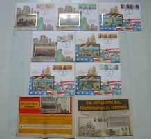 Tolle Sammlung von 7 Telefonkaren-Briefe aus den USA