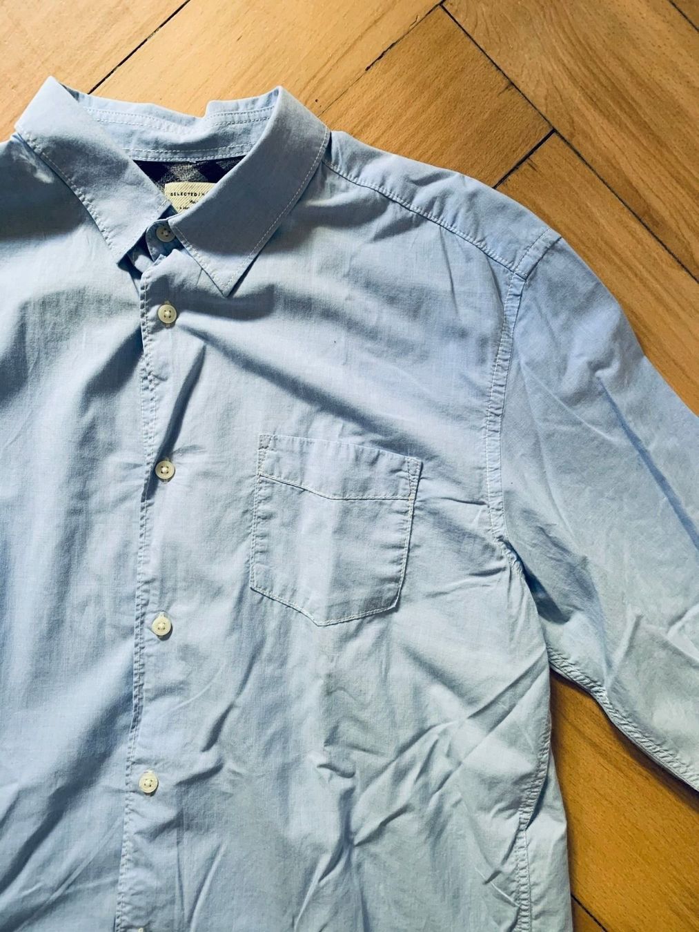 Chemises: SELECTED HOMME - Hemd hellblau XL – D'occasion à Zürich par Diazaio 1