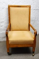 Antiker Armlehnsessel Biedermeier   Salonsessel