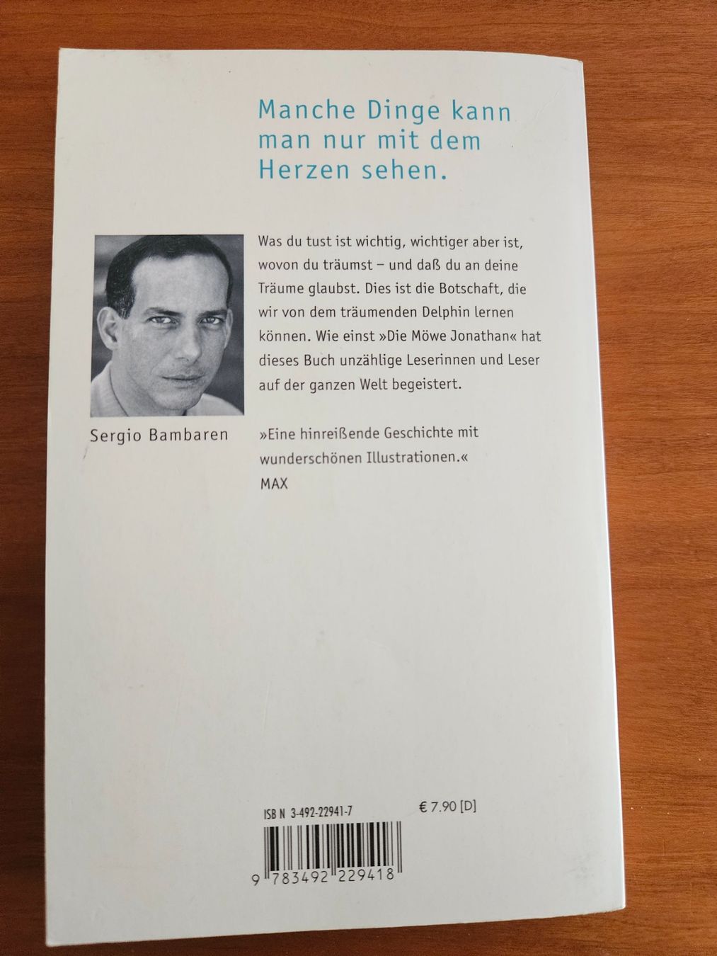 Libri: Sergio Bambaren: Der träumende Delphin – Usato da Ittigen venduto da Myriamstr 5