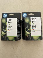 HP 302 black & Tri colour Neu