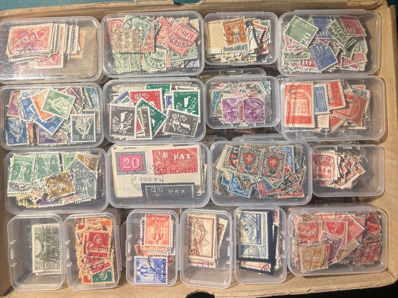 Alle Briefmarken: BM Jede Menge...ab Uralt.. – Gebraucht aus Utzenstorf von Rose0303 2