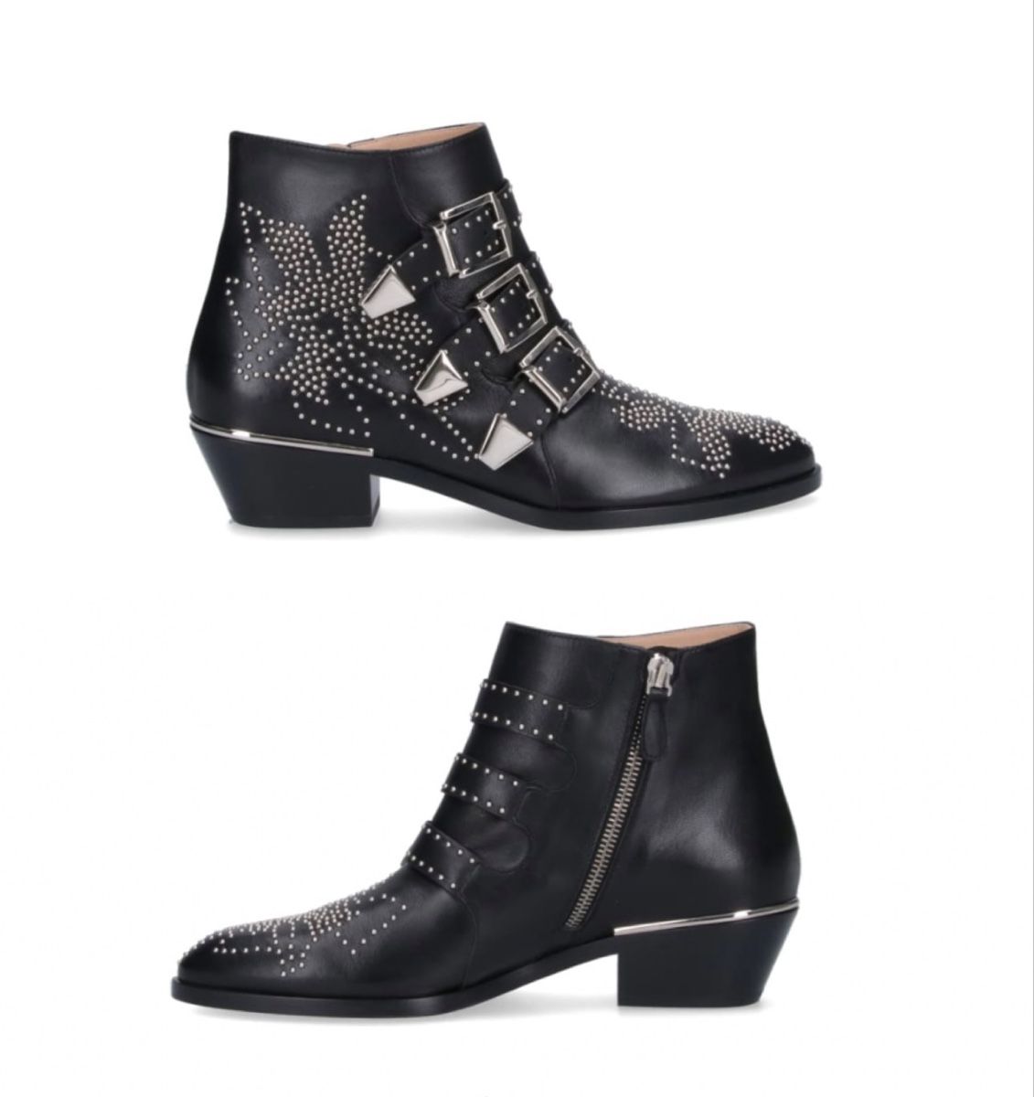 Chloé Scarpe da donna: CHLOÉ Iconic Susanna ankle boots silver, s.36.5 – Usato da Zürich venduto da Restesindsuess