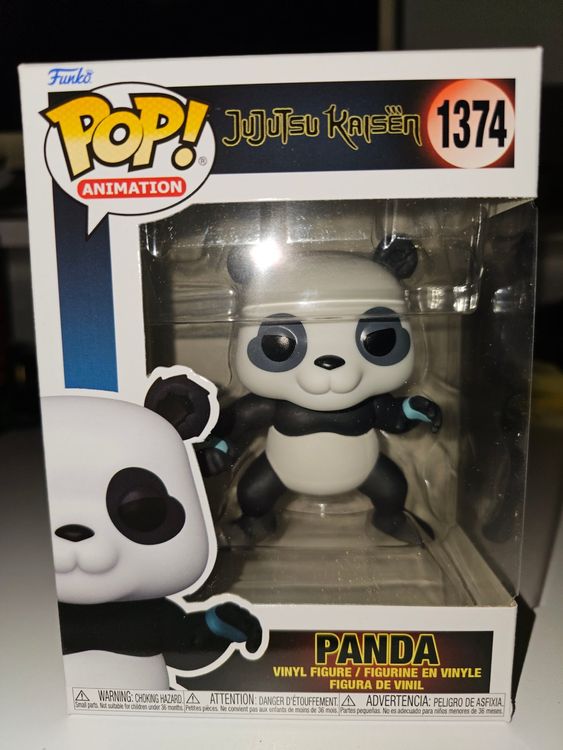 Panda (Jujutsu Kaisen) Pop Vinyl Animation Series (Funko) flocked