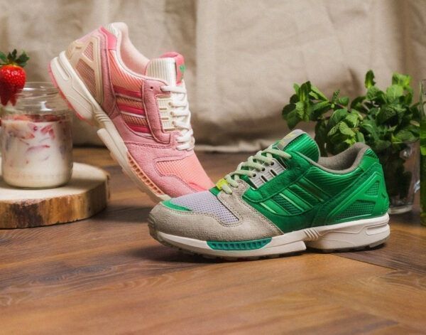 Adidas ZX 8000 STRAWBERRY LATTE (Neu und originalverpackt) in