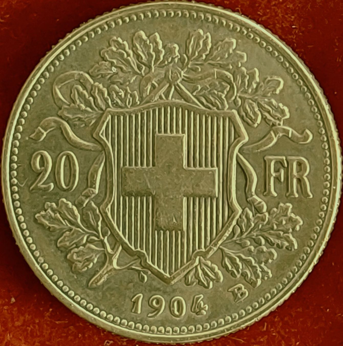 Alle Münzen: Goldvreneli 20 Franken 1904 (Replica) – Neu (gemäss Beschreibung) aus Arch von repros