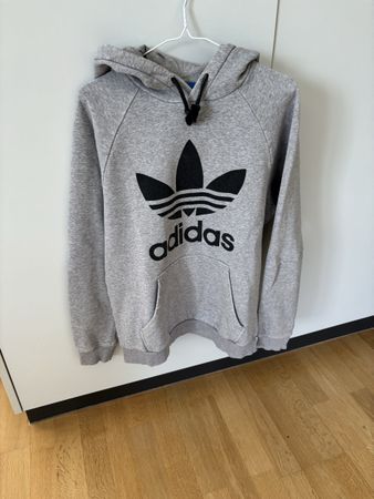 Vintage Adidas Hoodie grau M