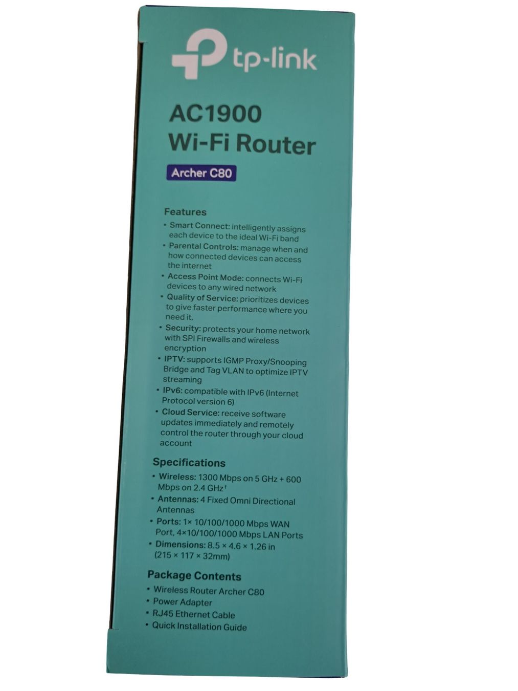 TP-Link Modems & Routeurs: TP-LINK AC1900 Wi-Fi Router Mod. Archer C80 – Neuf (Voir description) à Männedorf par Restwert_Maennedorf 6