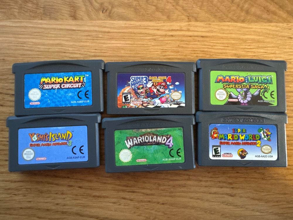 Game Boy Micro: 6 Mario-Spiele (Gebraucht) in Schliern b. Köniz für CHF ...
