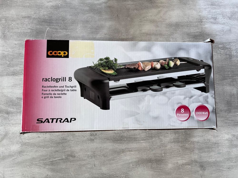 Satrap Raclette Grill 8 Personen | Acheter Sur Ricardo