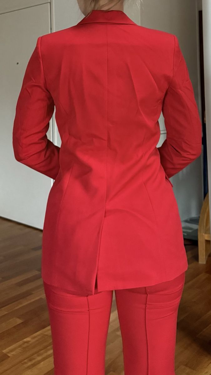 Completi & Tailleur: Red suit - size EU36 – Nuovo (secondo la descrizione) da Zürich venduto da eli_t8nw 4