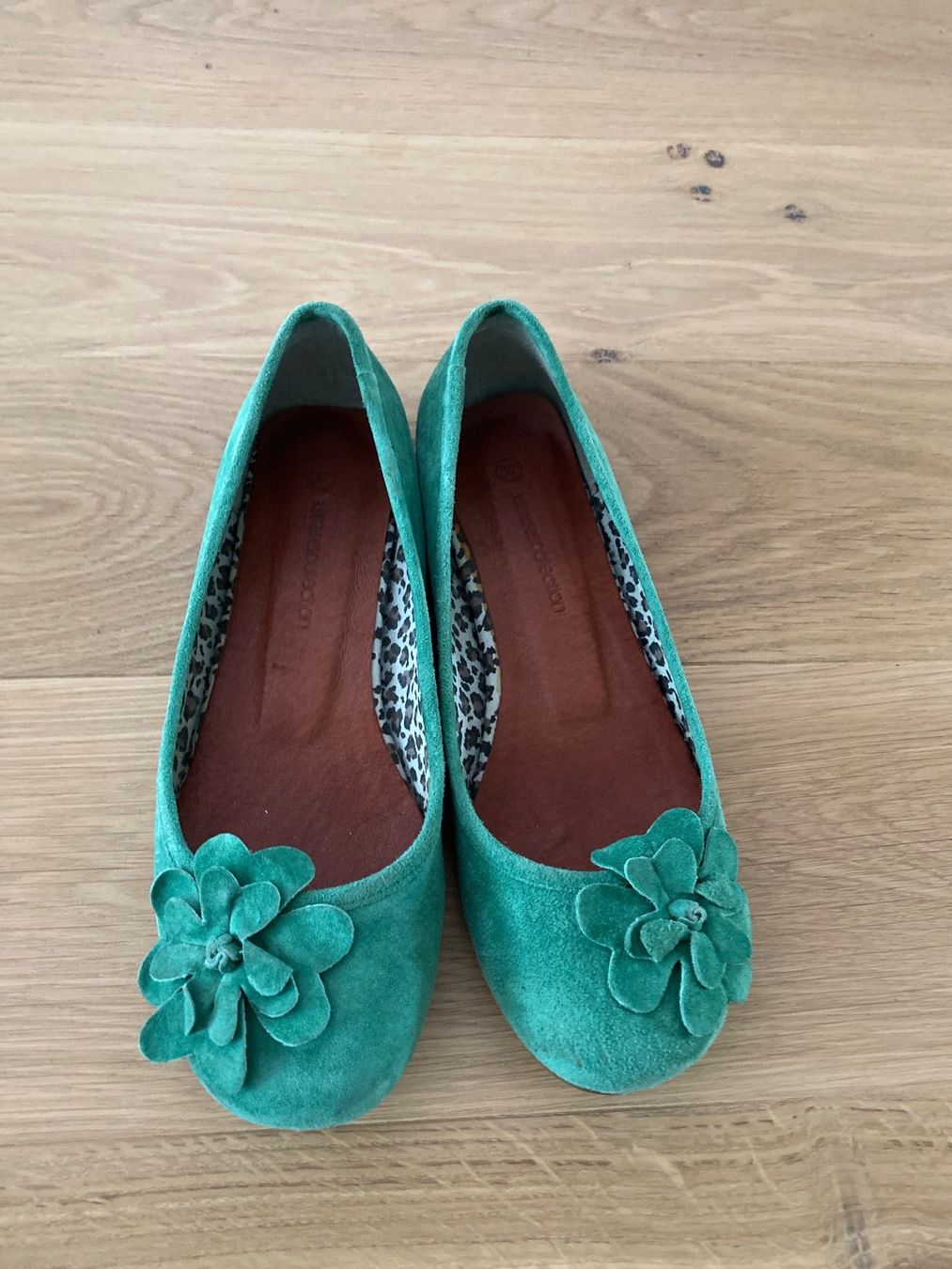 Damenschuhe: Ballerina mint – Gebraucht aus Bolligen von Noeggeli10