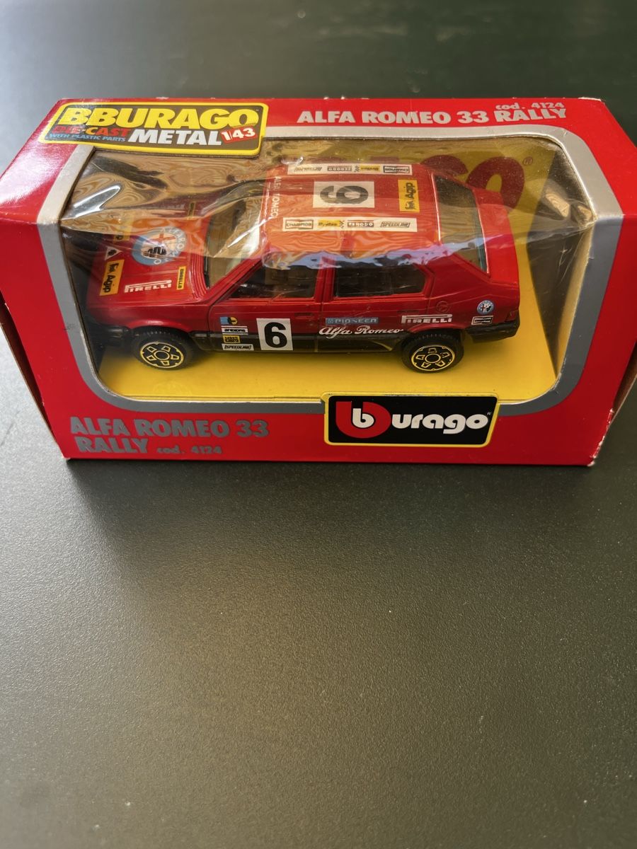 Alfa Romeo Modellautos: Alfa Romeo 33 Rally  von 1984 – Gebraucht aus Basel von EdiEberle