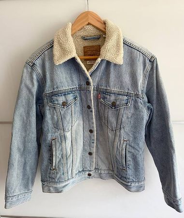 Levis Premium Sherpa Jeansjacke, Grösse M