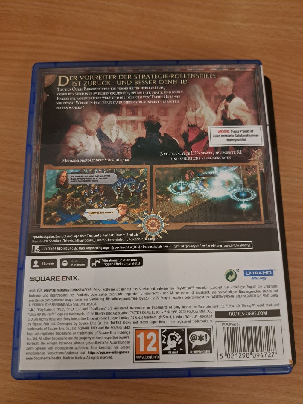 Spiele: Tactics Ogre Steelcase Edition PS5 – Neu (gemäss Beschreibung) aus Zürich von Mr.Heli 1