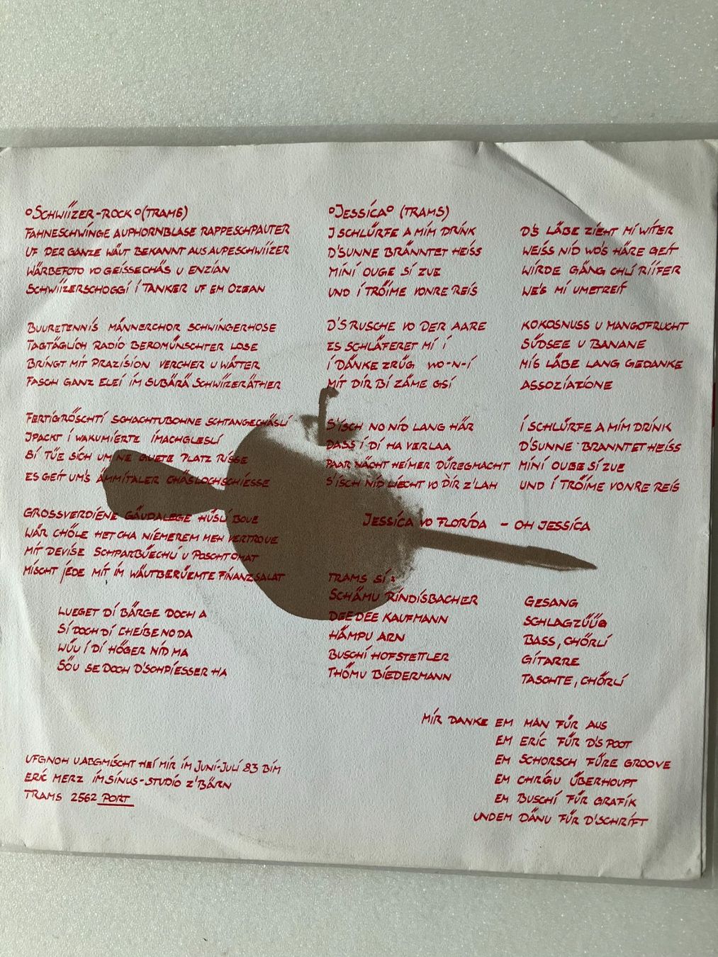 Schallplatten: Trams – Gebraucht aus Aarwangen von Jukebox3 3