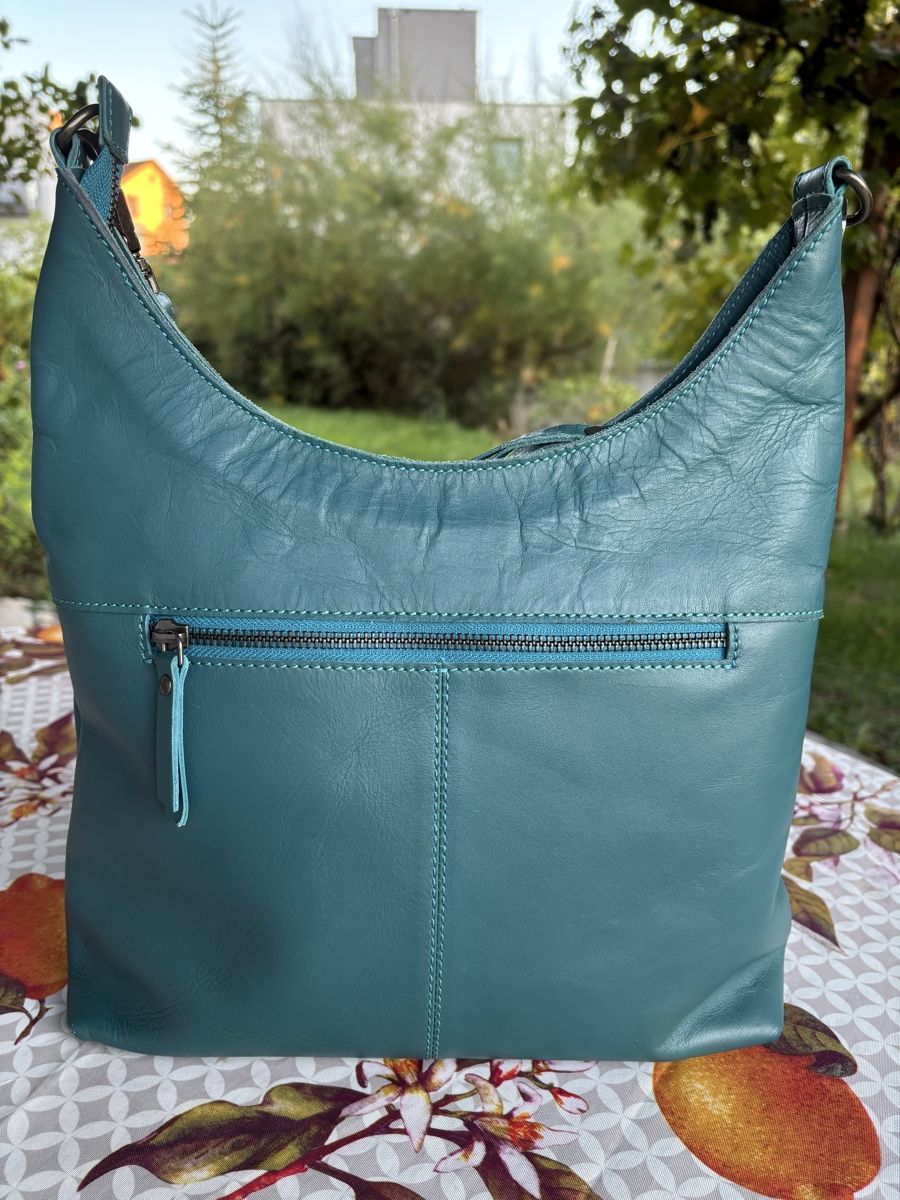 Borse da donna: Leder Tasche 2nd Harbour petrol – Usato da Frauenfeld venduto da Andi_andrea 2