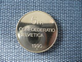5 Franken 1990 Gottfried Keller