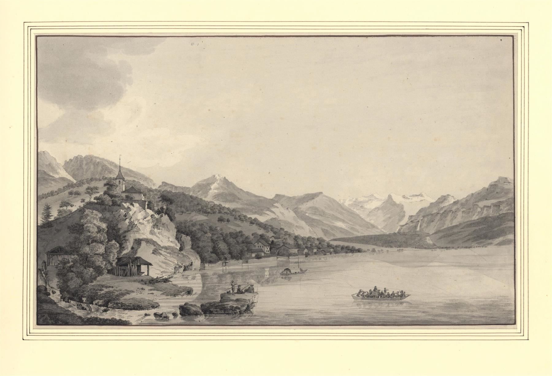Incisioni: Brienz  Umrisstich um 1790 – Usato da Rafz venduto da Helvet32