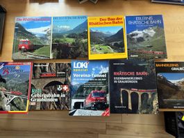 10 Bücher über die Schweizer Eisenbahn
