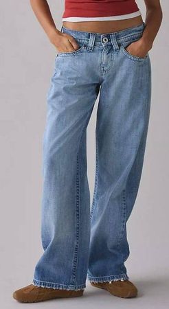 Urban Outfitters Kyla Low Rider Slouchy Boyfriend Jeans
