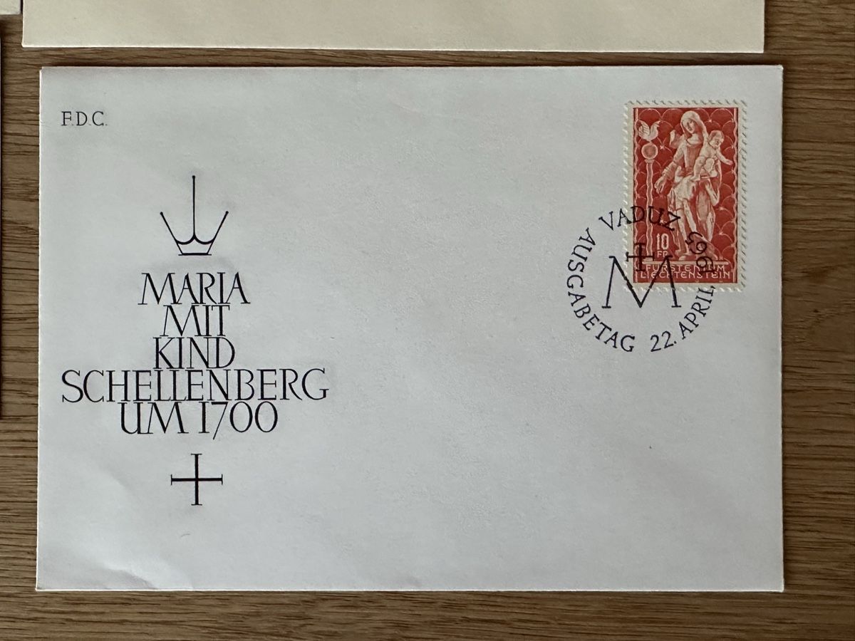 Tutti i francobolli: Liechtenstein - 1958-1965 5x FDC hoher KW – Usato da Schmitten / FR venduto da Samsara169 4