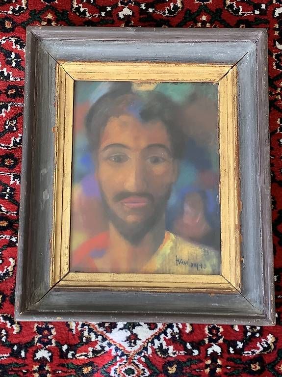 Gemälde: Original Pastell 1943 Hedy A Wyss – Gebraucht aus Muri AG von cag733