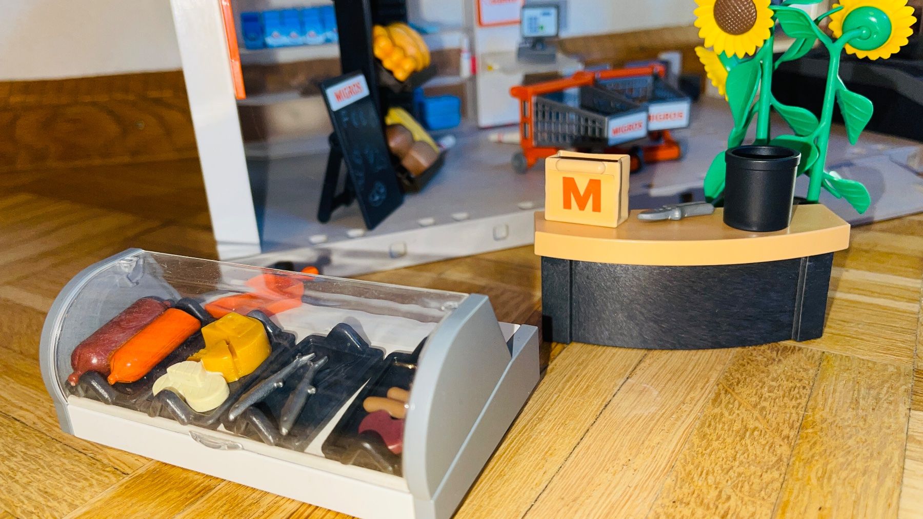Playmobil Giocattoli: Playmobil Migros Mania Einkaufsladen – Usato da Schönenbuch venduto da marisli80 1