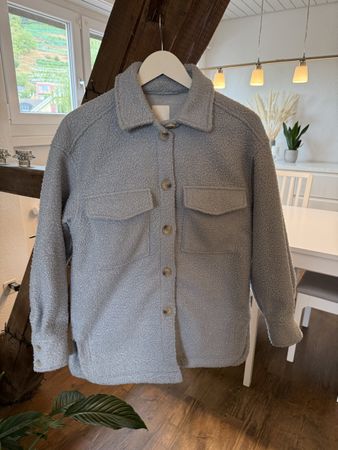 H&M Damenjacke hellblau, Grösse XS oversize