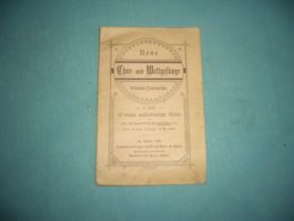 Neue Chor- und Wettgesänge, Heft 1, 1897