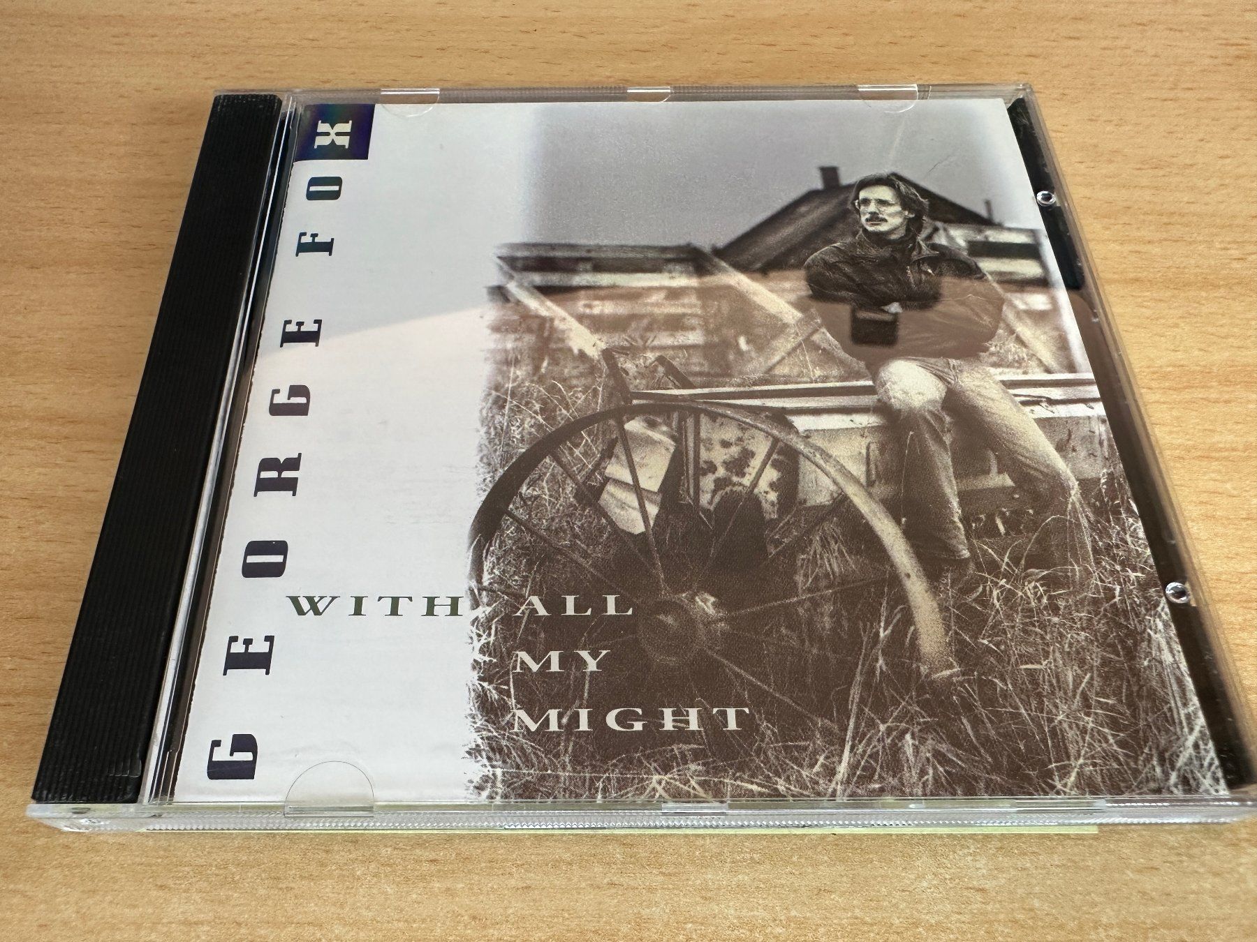 CDs: George Fox – With All My Might – D'occasion à Rikon im Tösstal par Alpenmutz