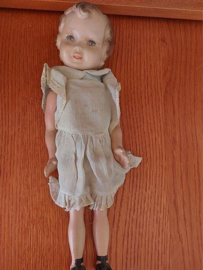 Puppen: Poupée ancienne Gégé bébé marcheur. – Gebraucht aus moudon von jaunejaunelapinjaune 1