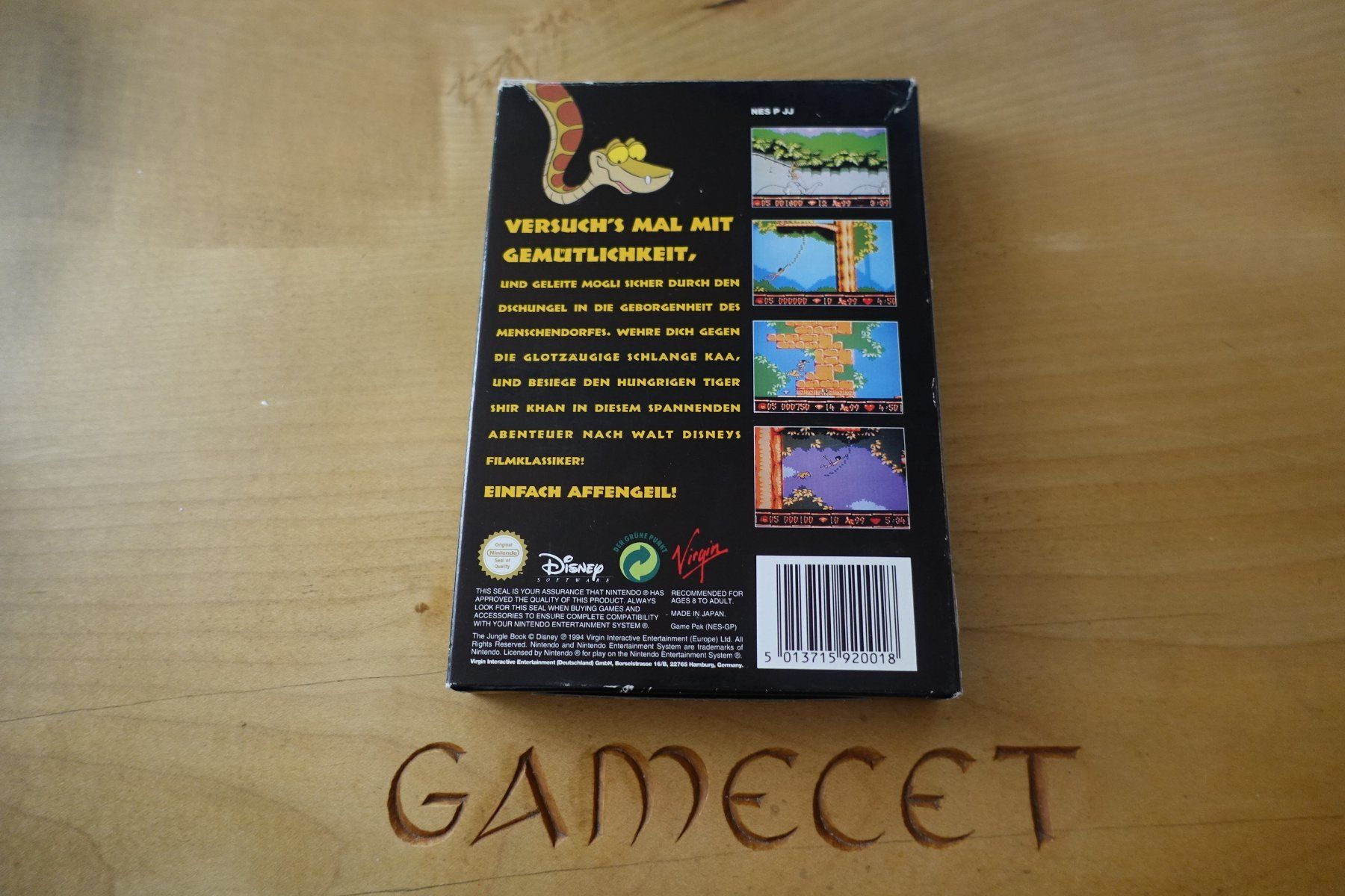 Disney Giochi: Disney's Das Dschungelbuch – Usato da Steinach venduto da Gamecet 5